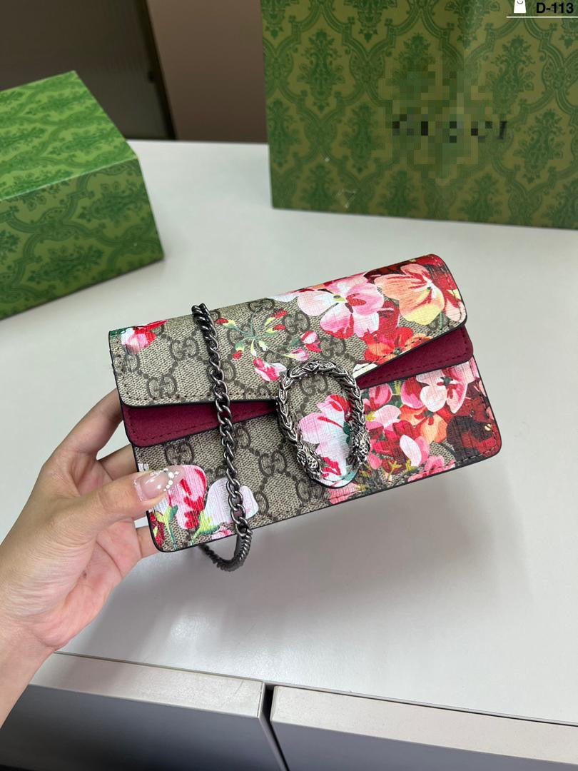 Floral Cross Bag